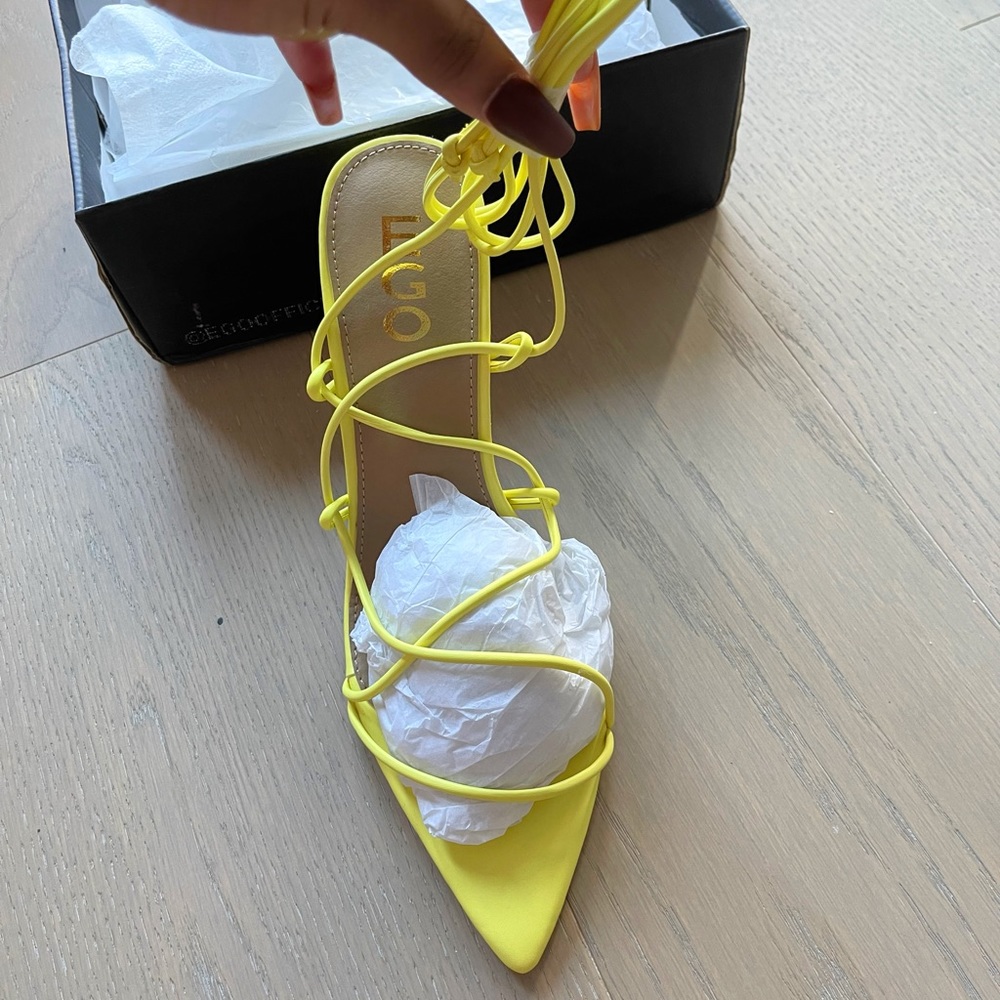 EGO STRAPPY HEELS